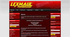 Desktop Screenshot of lexmaul-shop.de